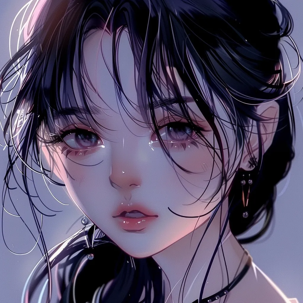 sick anime pfp nezuko, tear, study, lofi, unknown