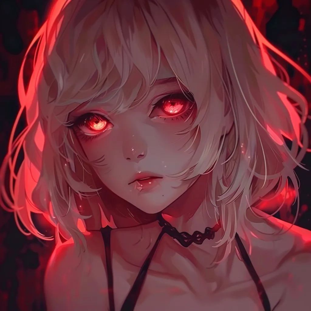 anime pfp meaning yandere, kuromi, himiko, vampire, toga