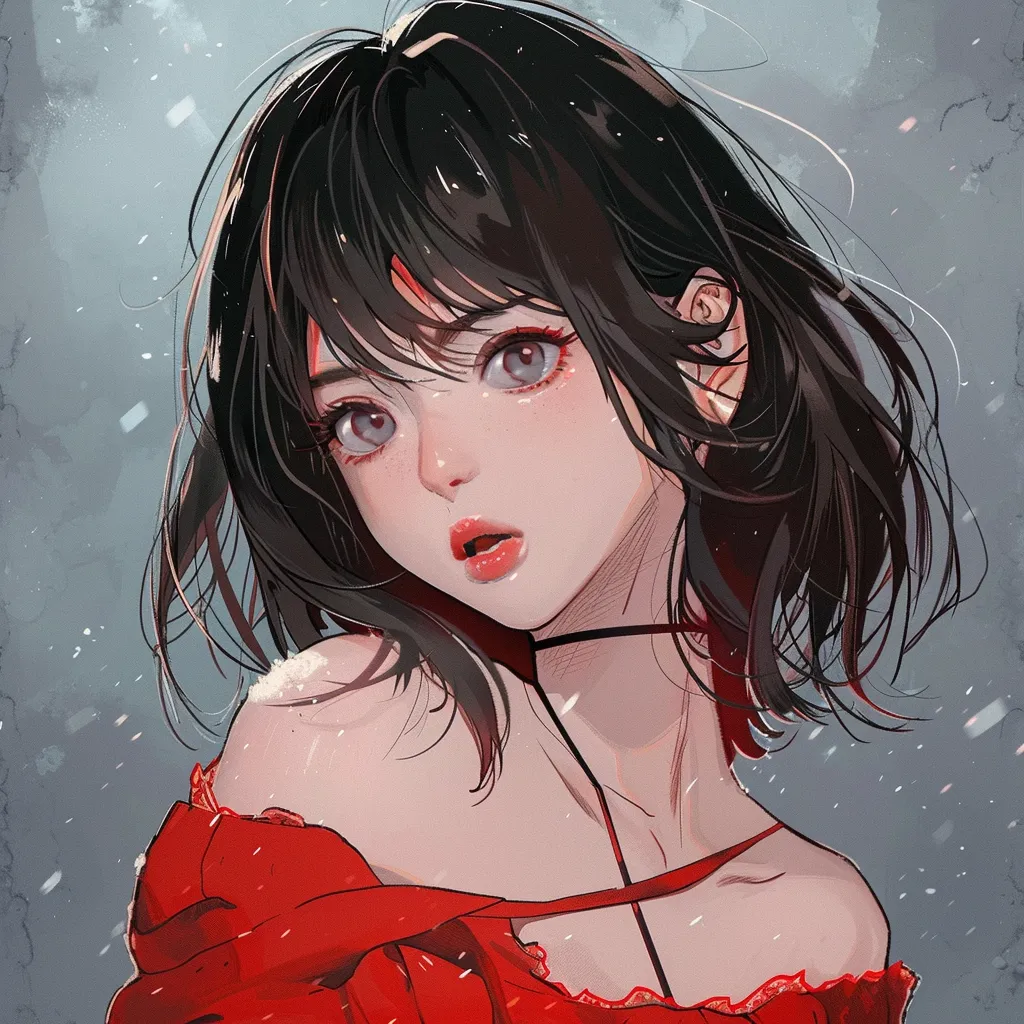 love anime pfp kuromi, nico, rain, vampire, nezuko