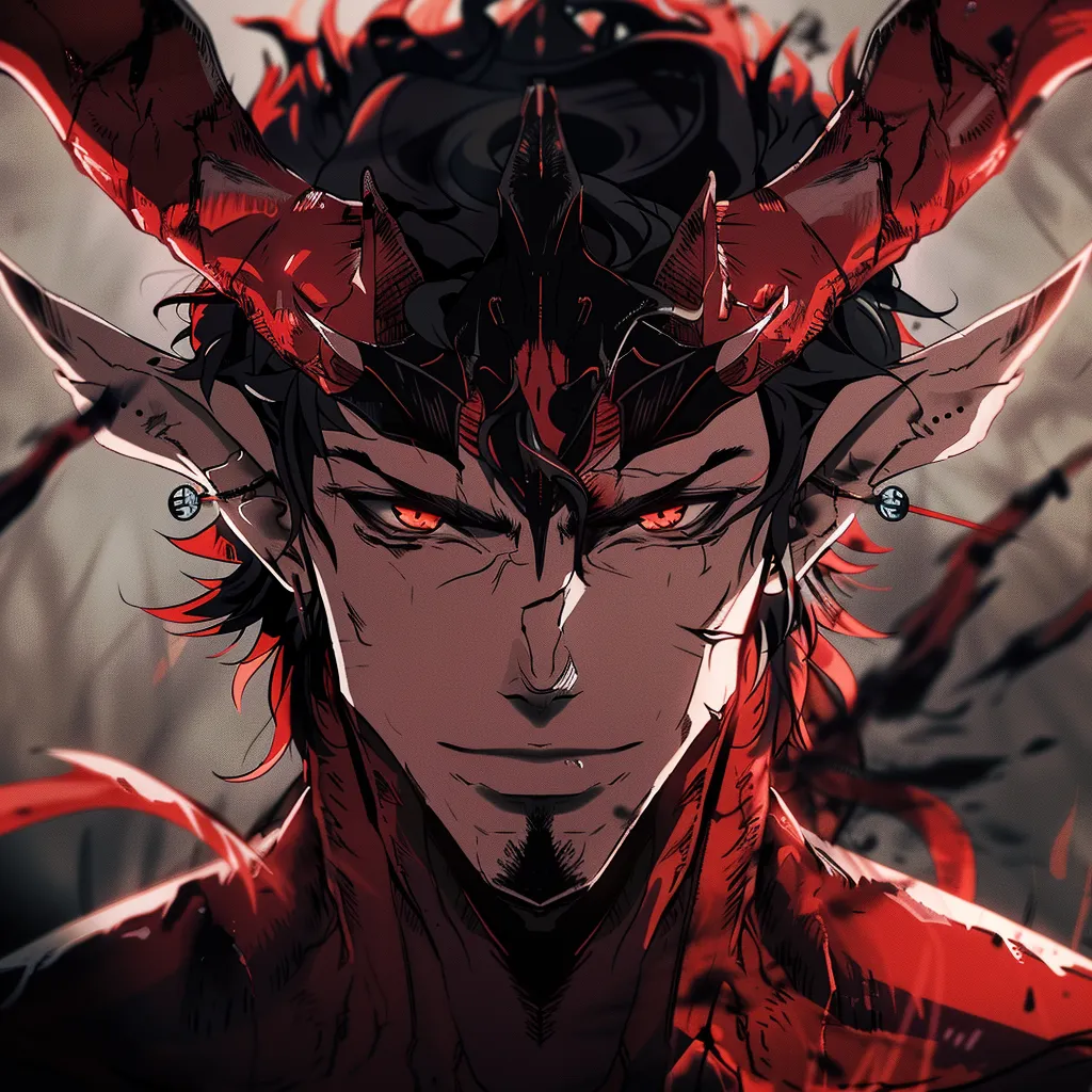 demon king anime pfp