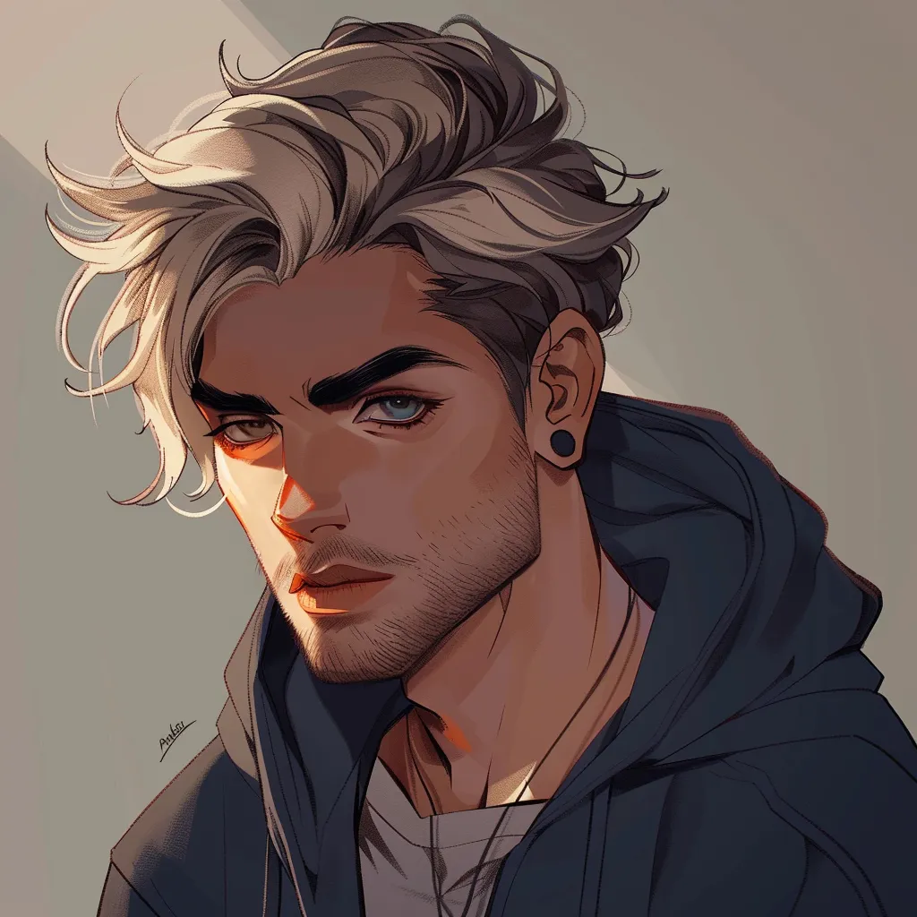 gay anime guy pfp