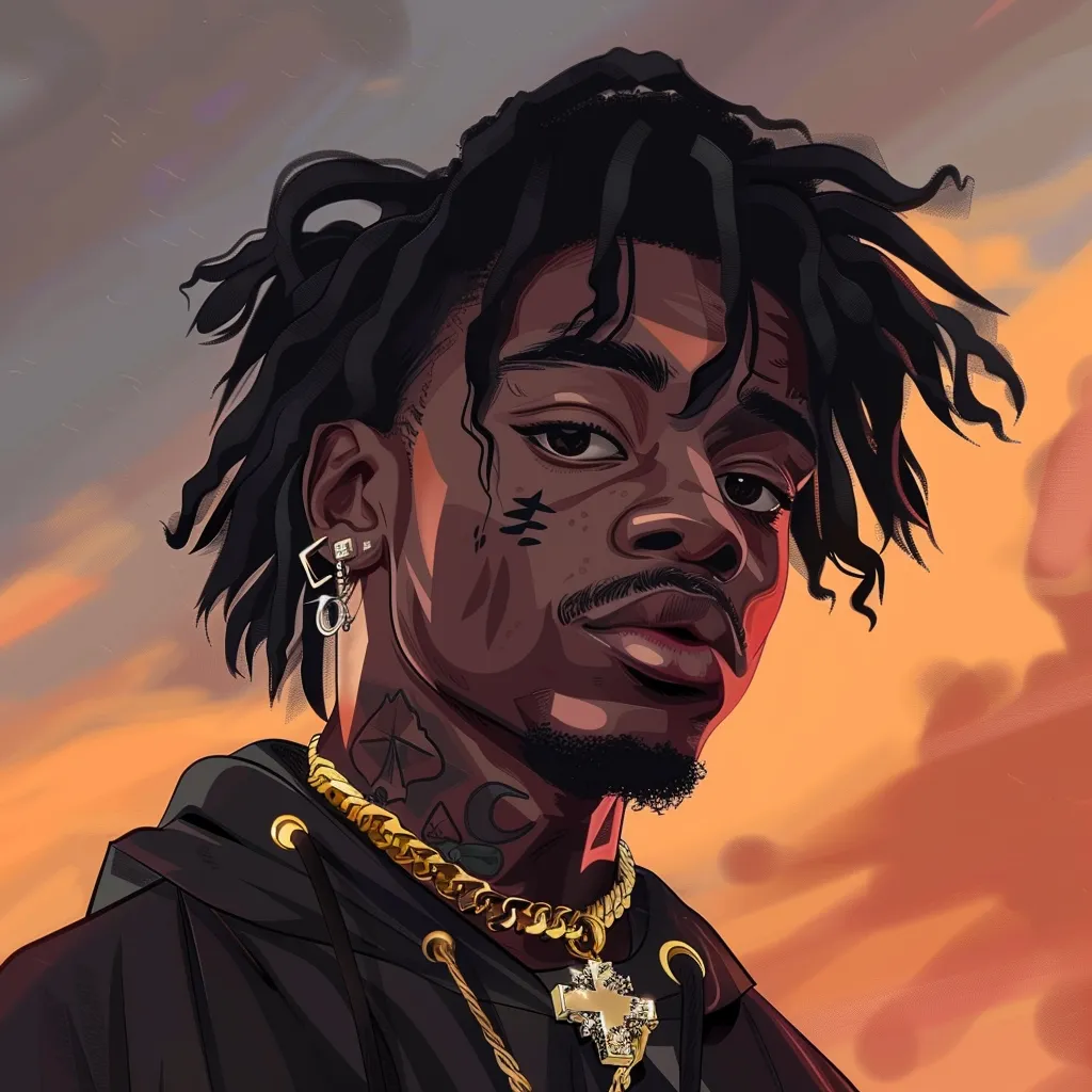 lil uzi anime pfp uzi, carti, icon, fire, playboi