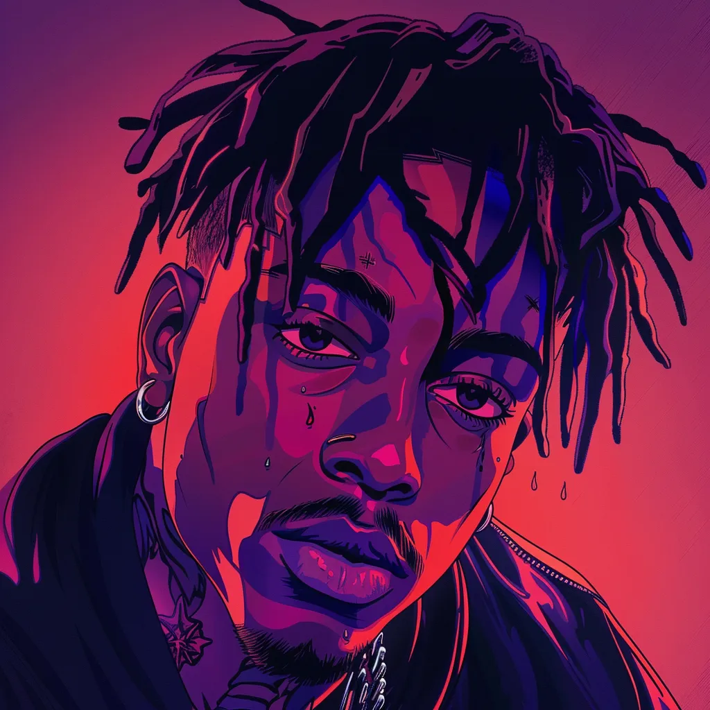 is juice wrld dead at 21 anime