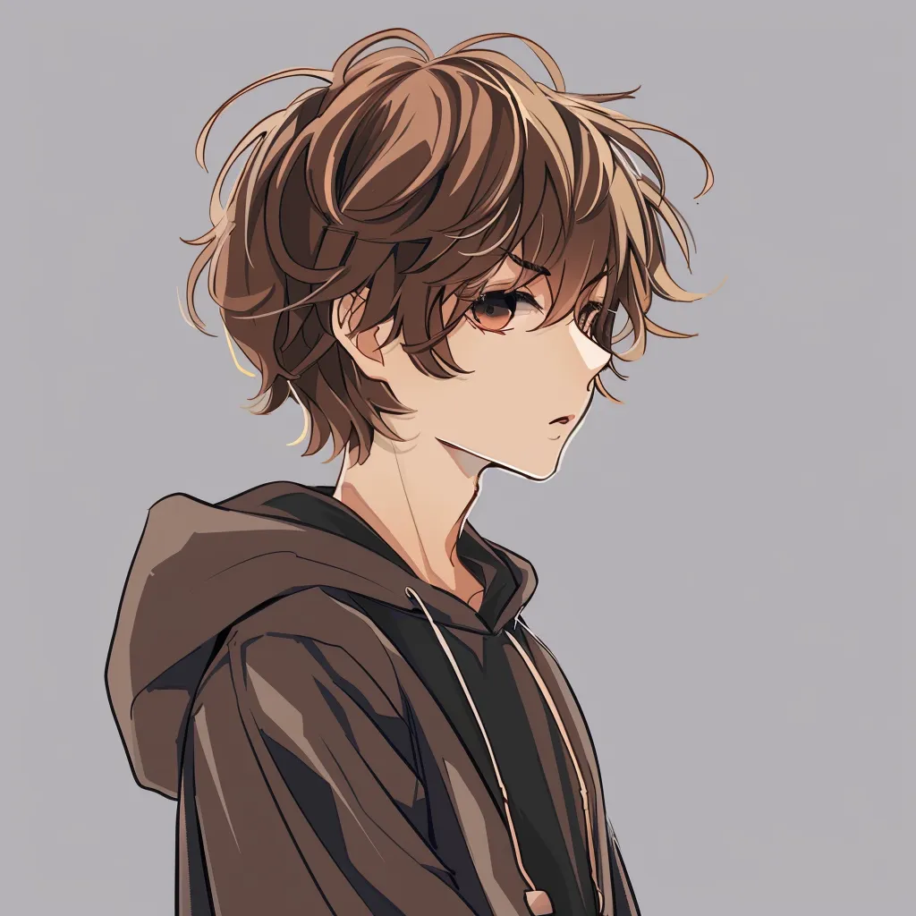 simple anime pfp hoodie, muichiro, bungou, unknown, hair