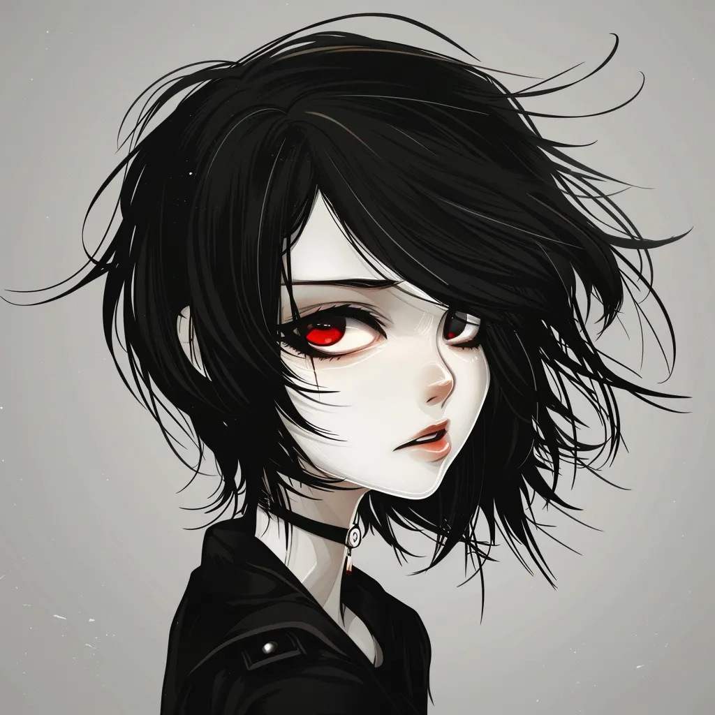 emo anime pfp