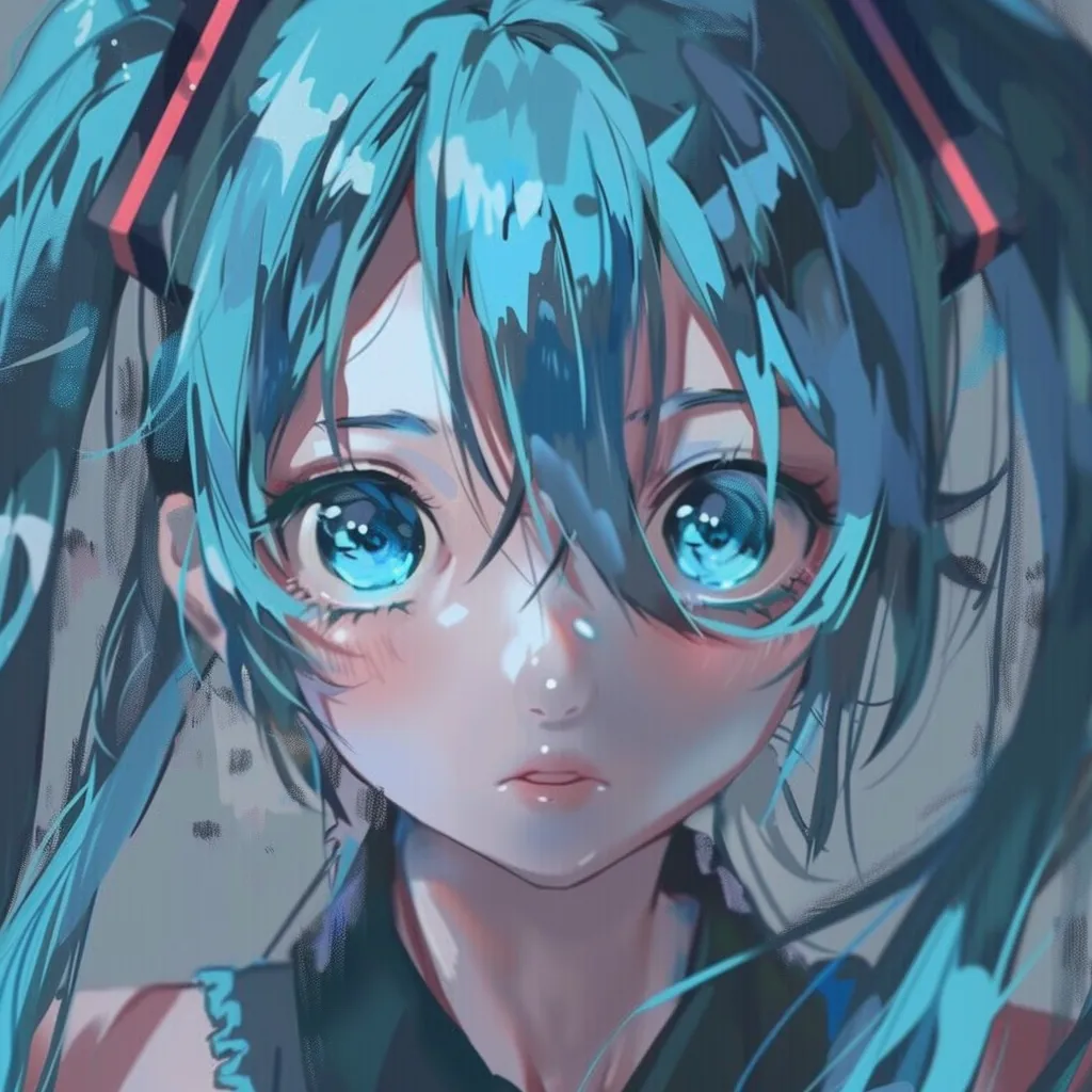 hatsune miku cute pfp