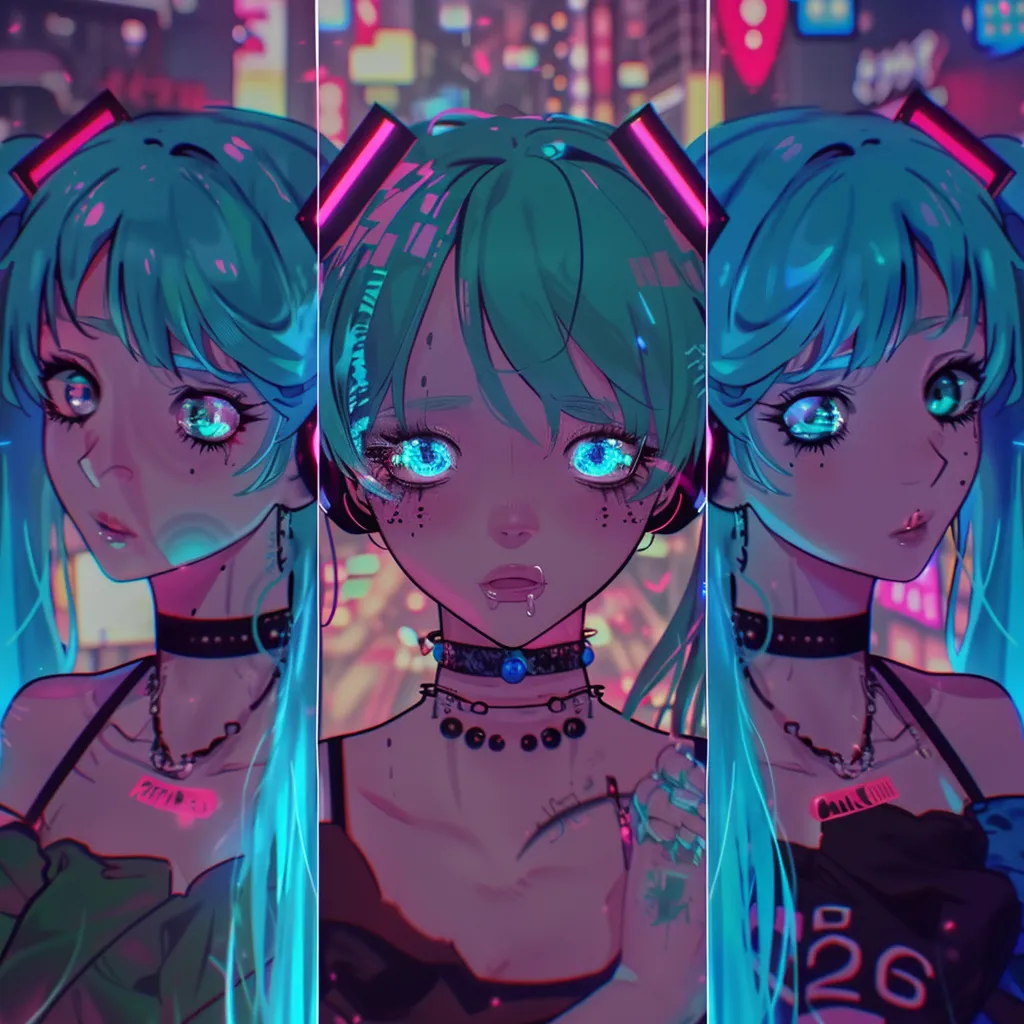 miku pfp aesthetic