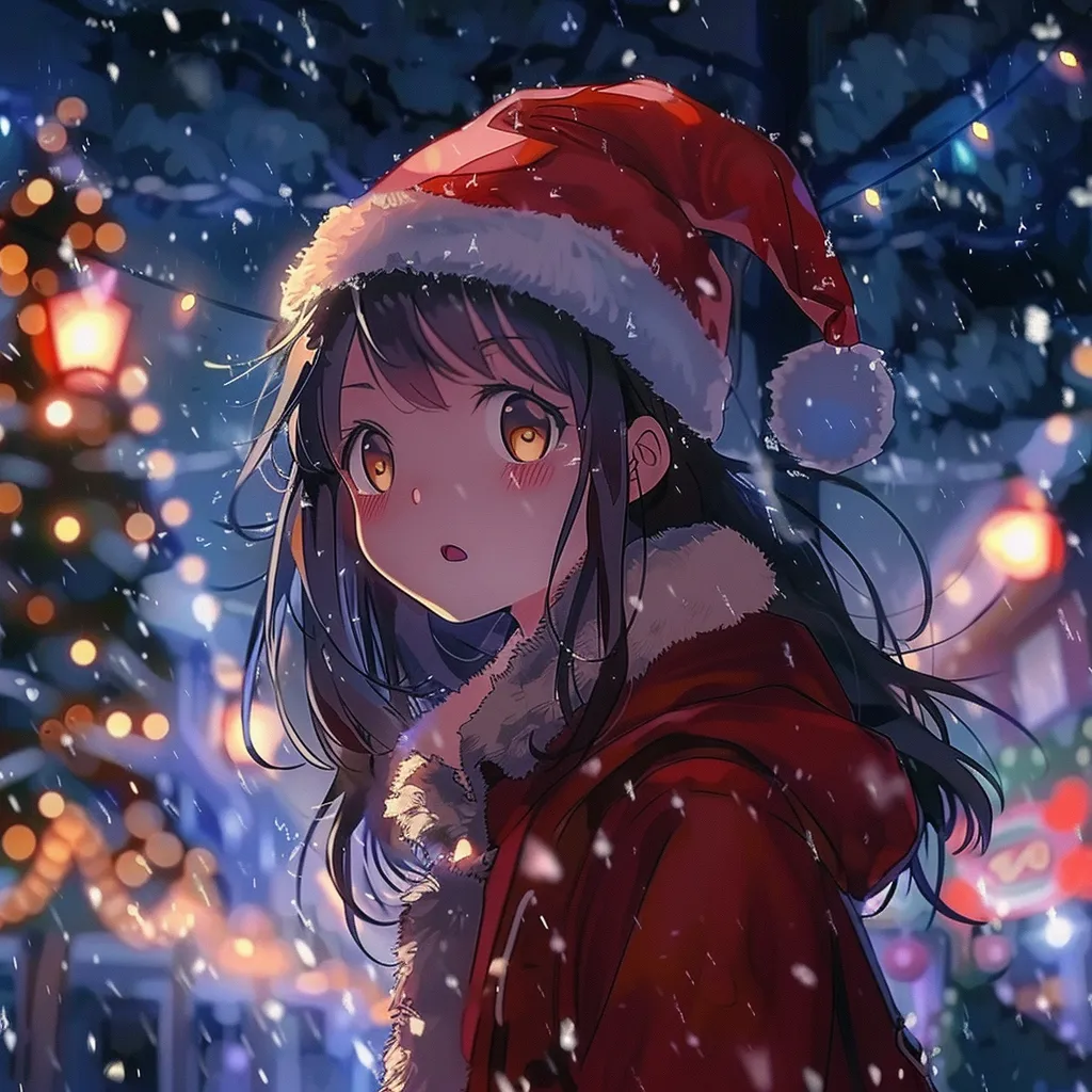 christmas anime pfp gojo