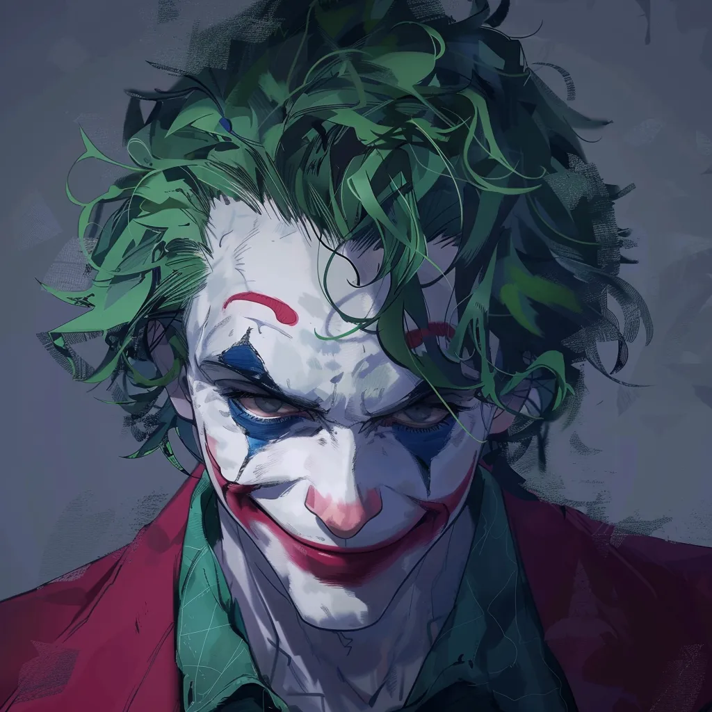 joker anime pfp joker, villain, character, batman, elon