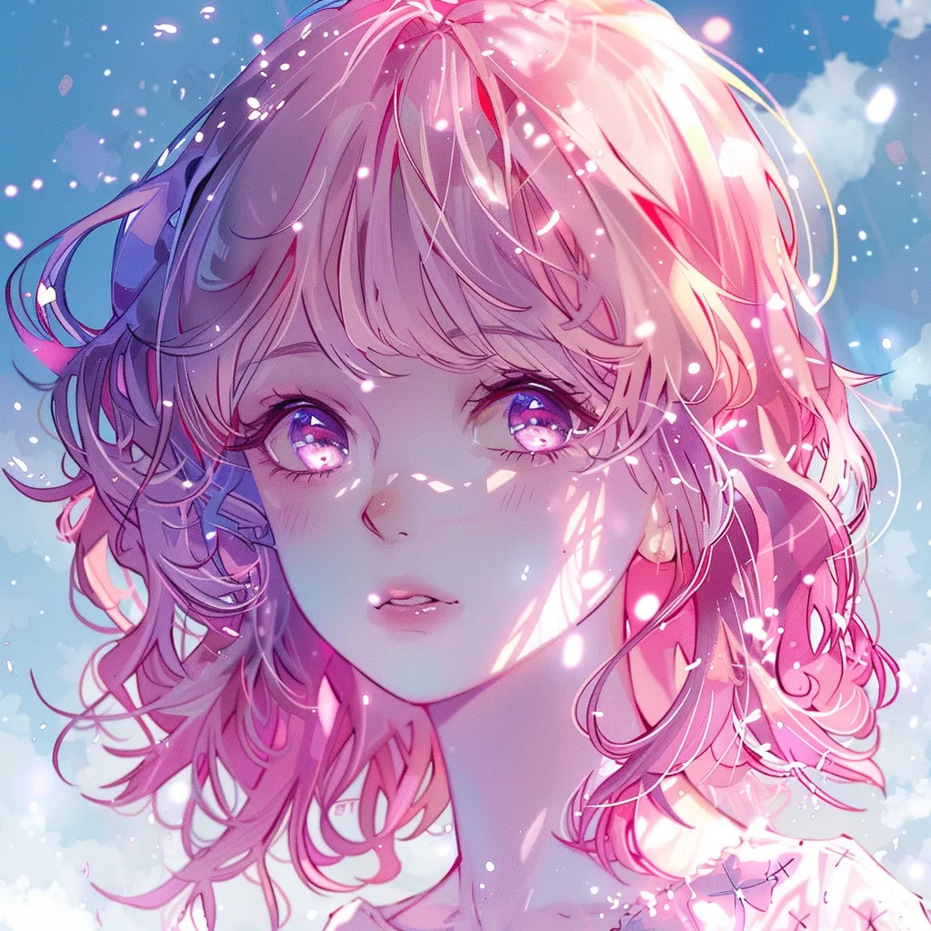 shiny anime pfp