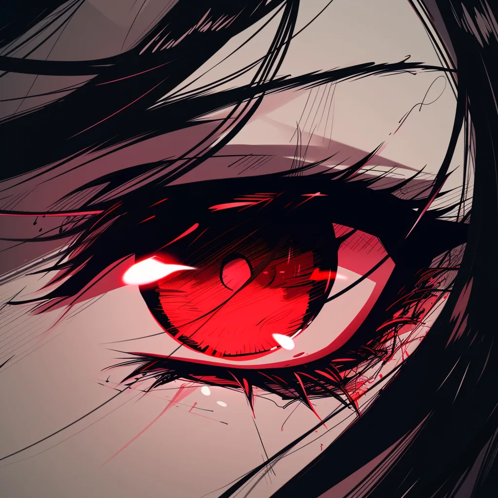 red eye anime pfp