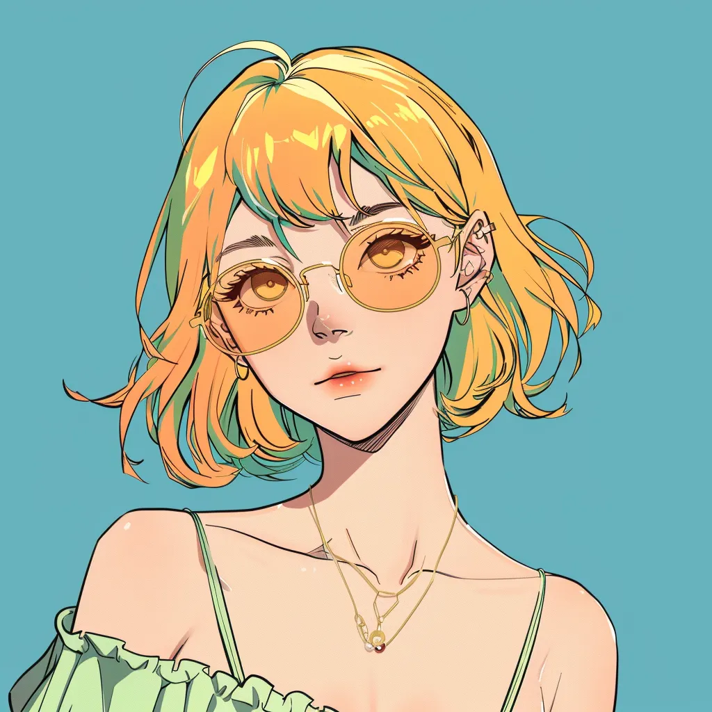 nana anime pfp glasses, nami, sunglasses, girl, ramona