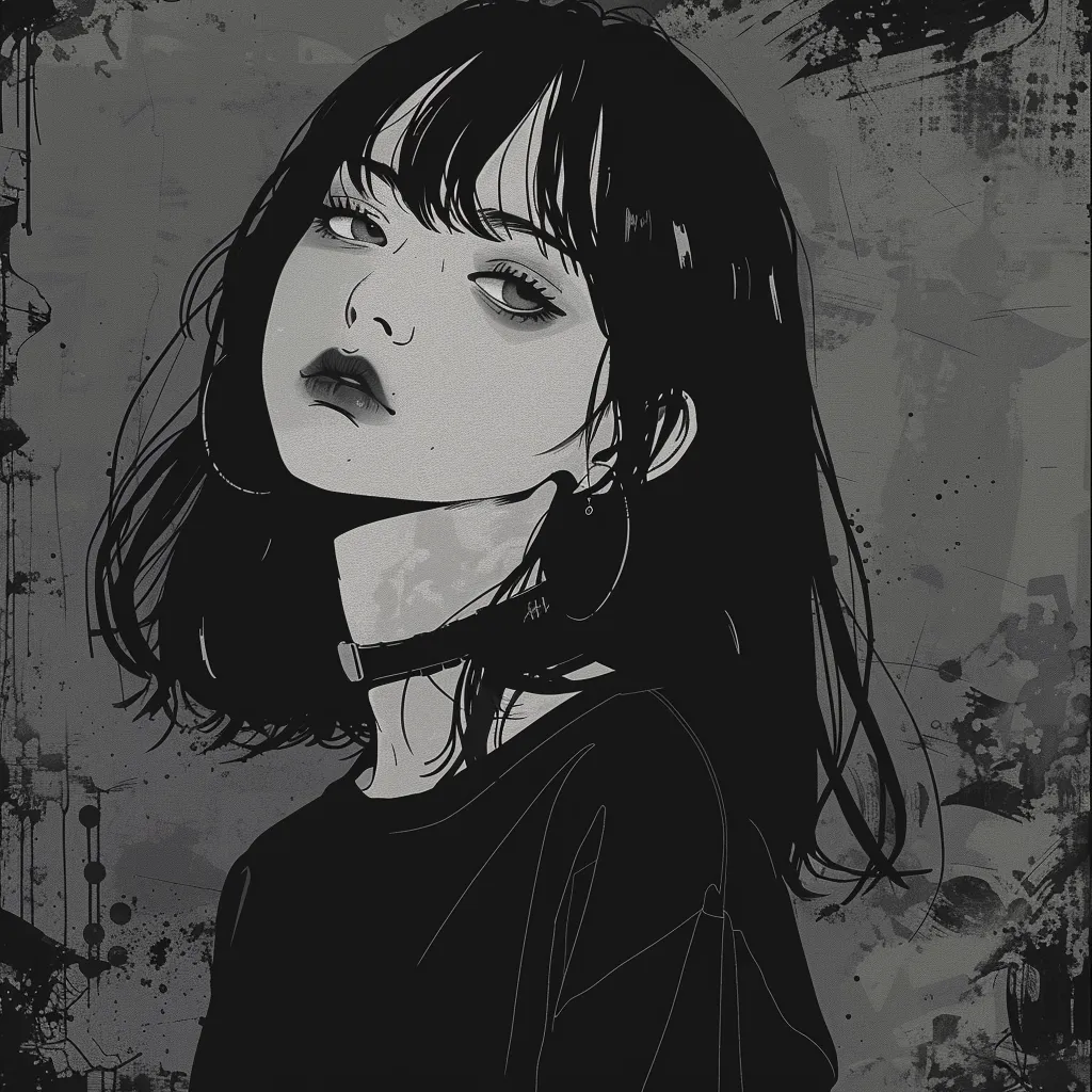 grunge anime pfp 