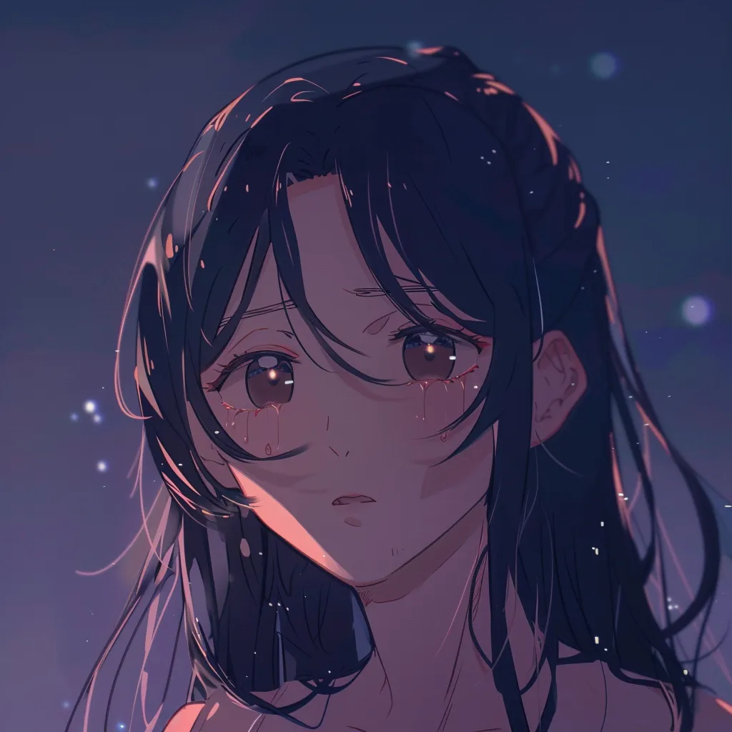 sad anime pfp discord