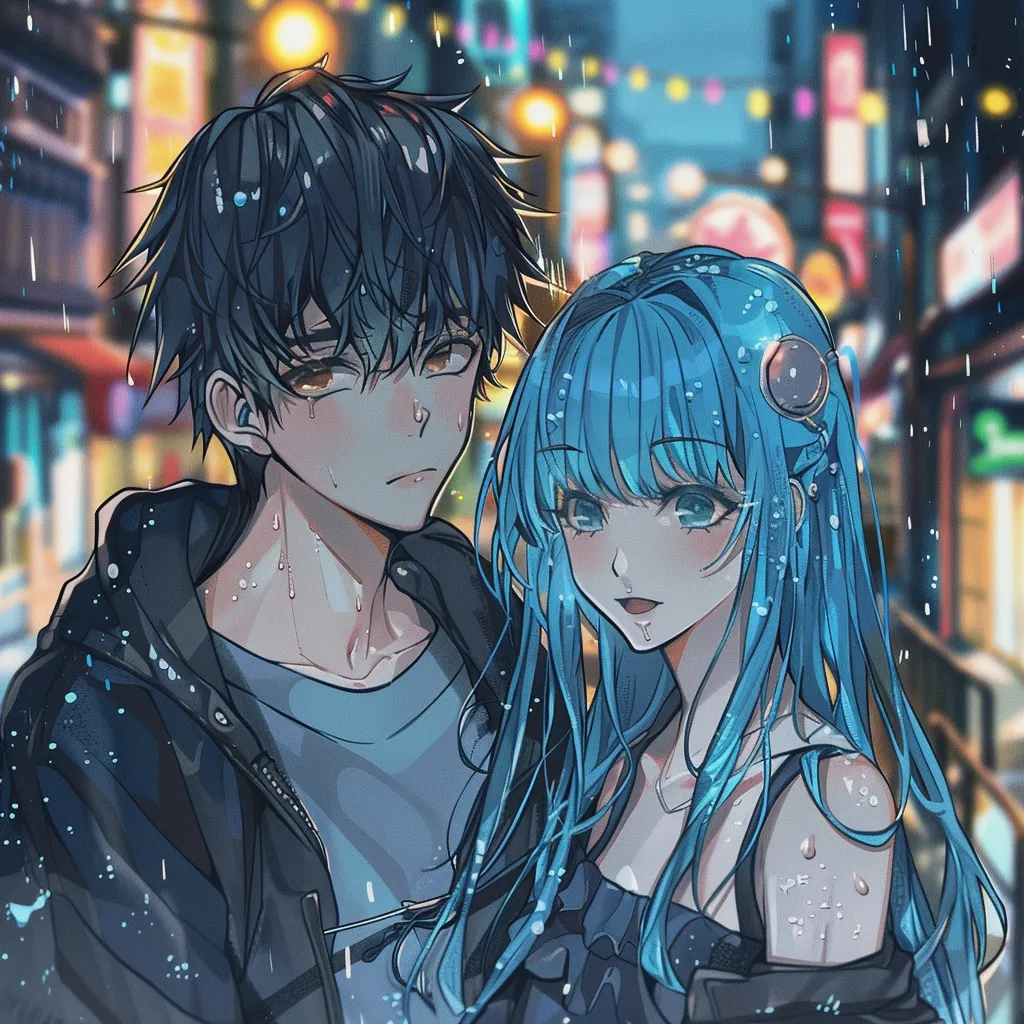 anime pfp for couples uta, rain, winter, zenitsu, bungou