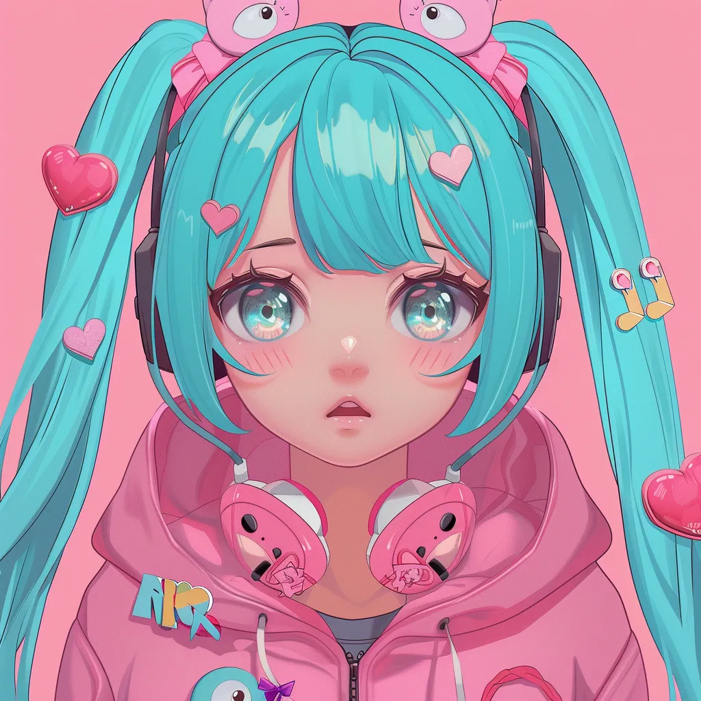 cute miku pfps