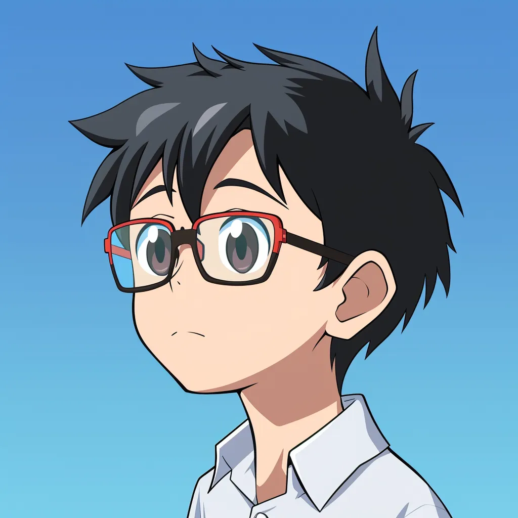 animated anime pfp inosuke, toji, obanai, tanjiro, glasses
