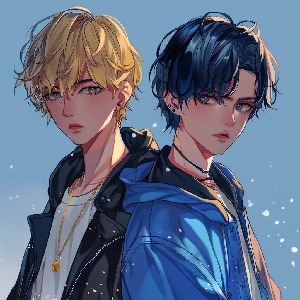 anime matching pfp boy x