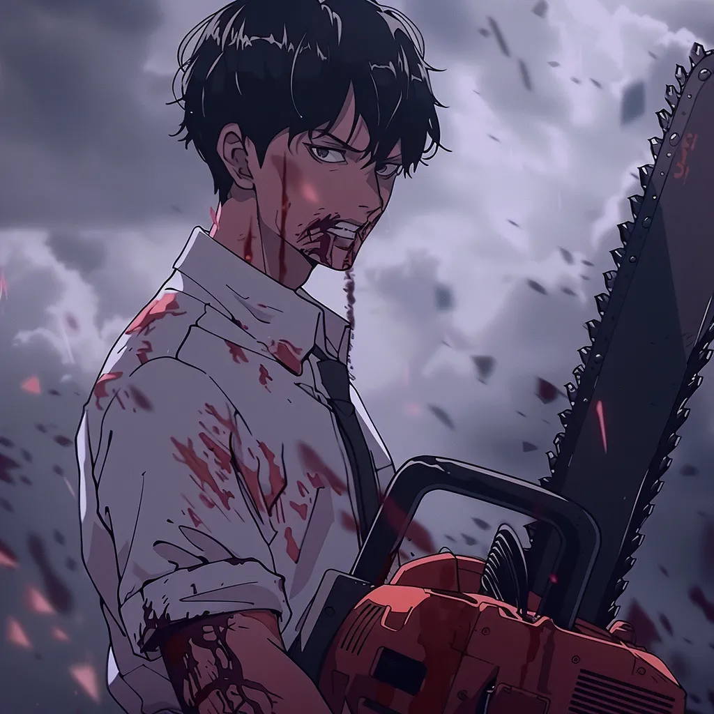 chainsaw man matching pfp 