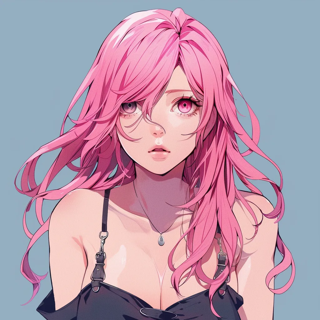 pink hair anime pfp