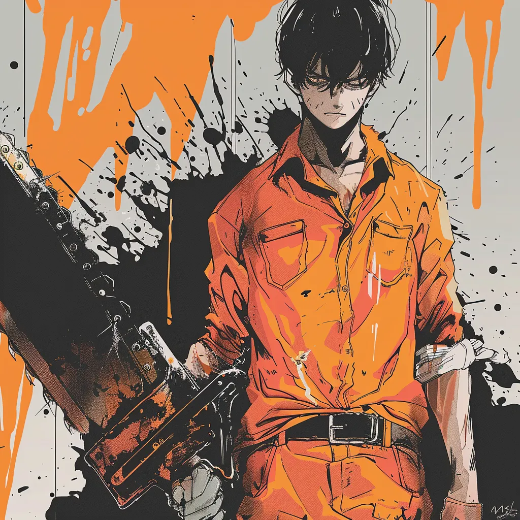 chainsaw man manga matching pfp