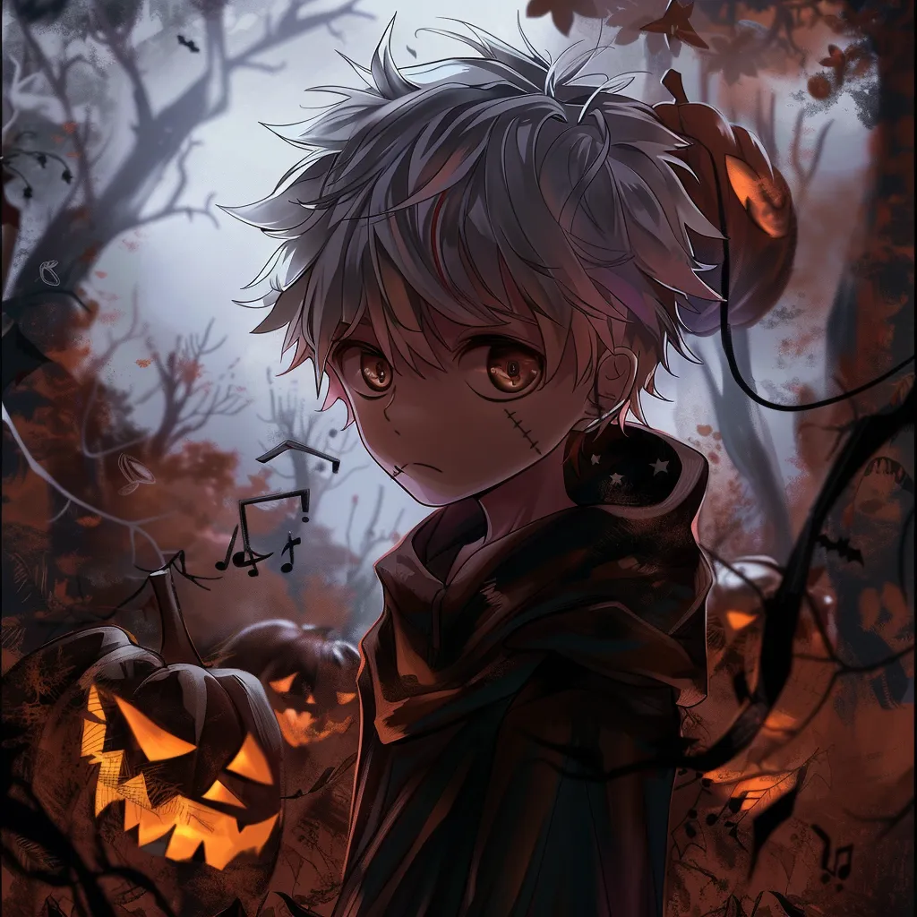 halloween anime pfp boy