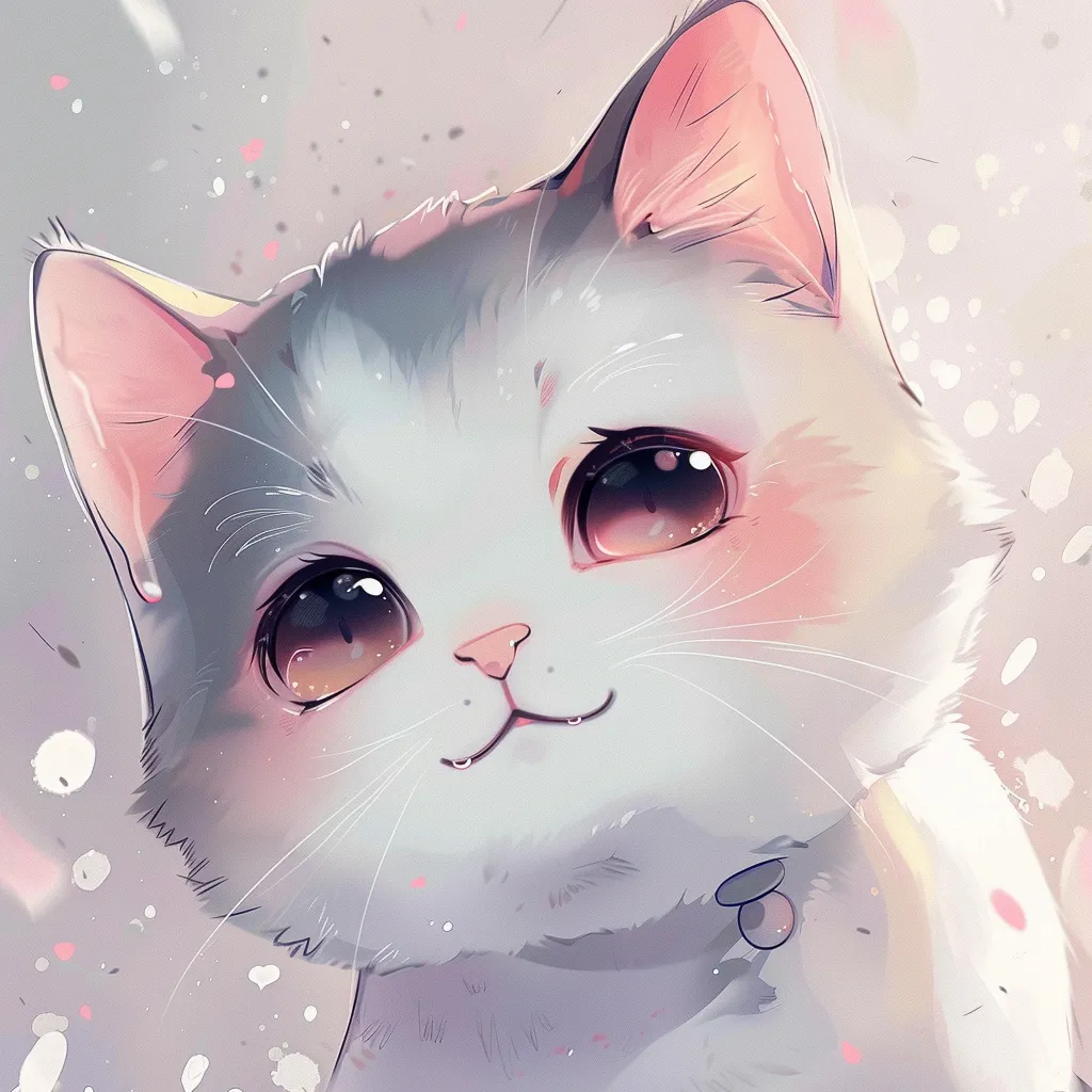 cute cat pfp anime