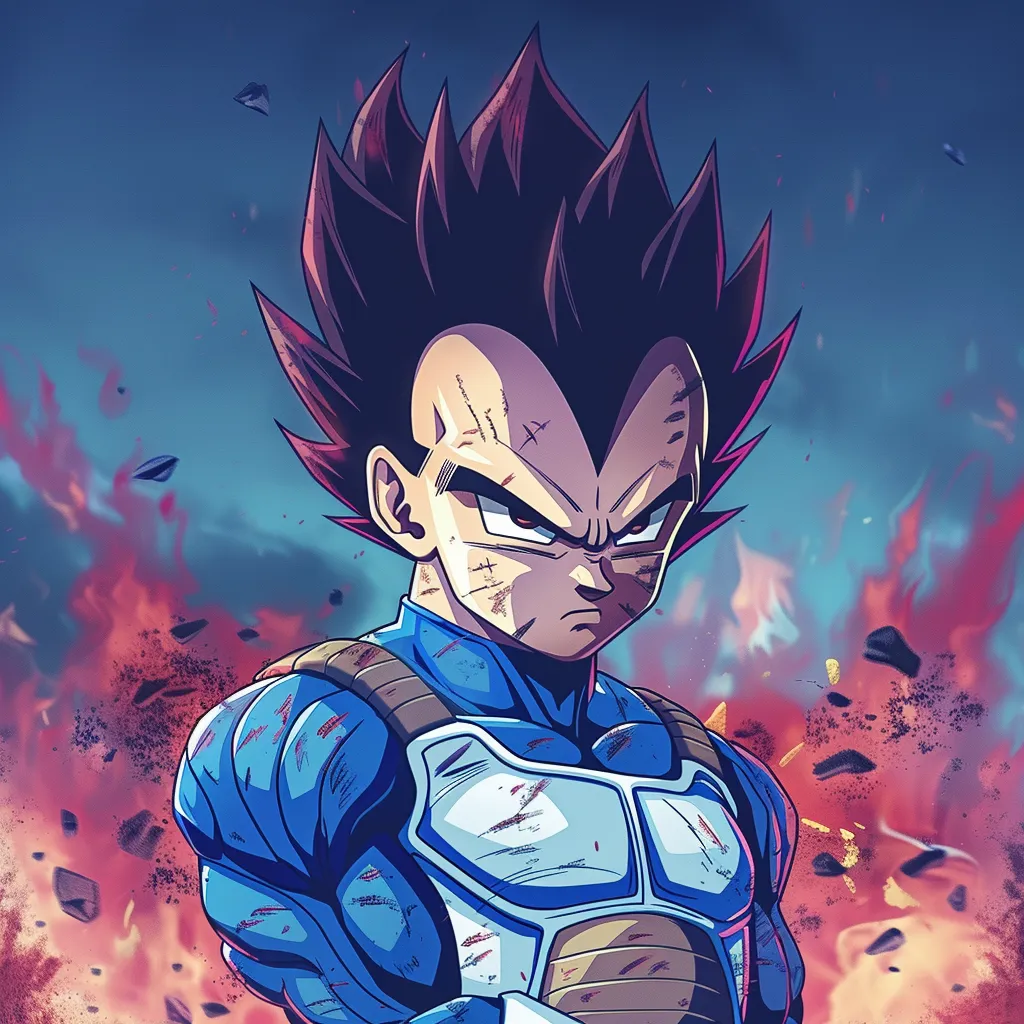 dragon ball pfp vegeta