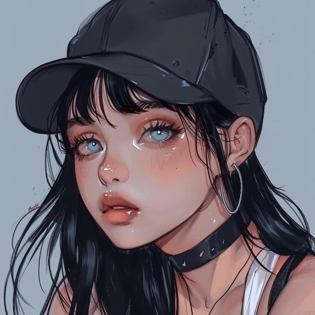 tiktok pfp anime study, girl, unknown, eyes, nico