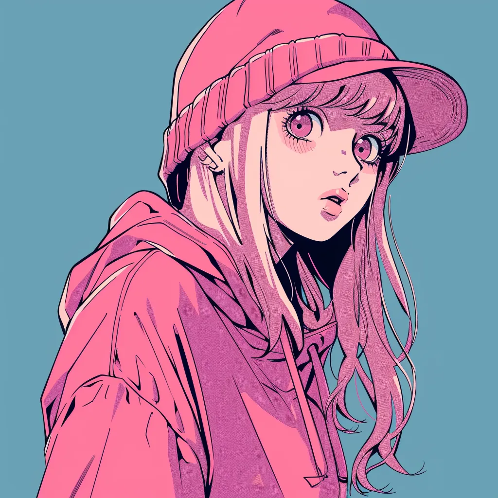 anime manga pfp colored