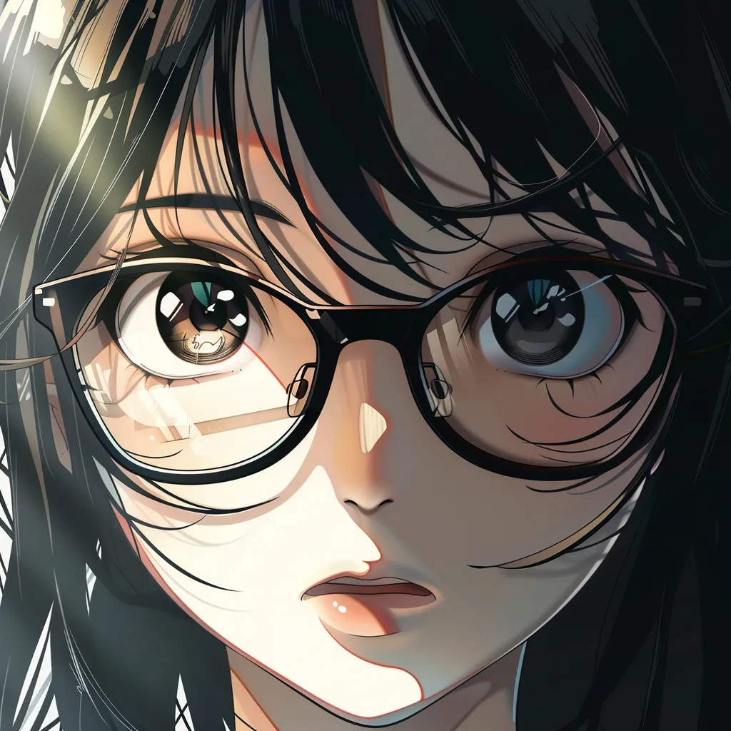 anime pfp glasses glasses, komi, megumi, anime, nico