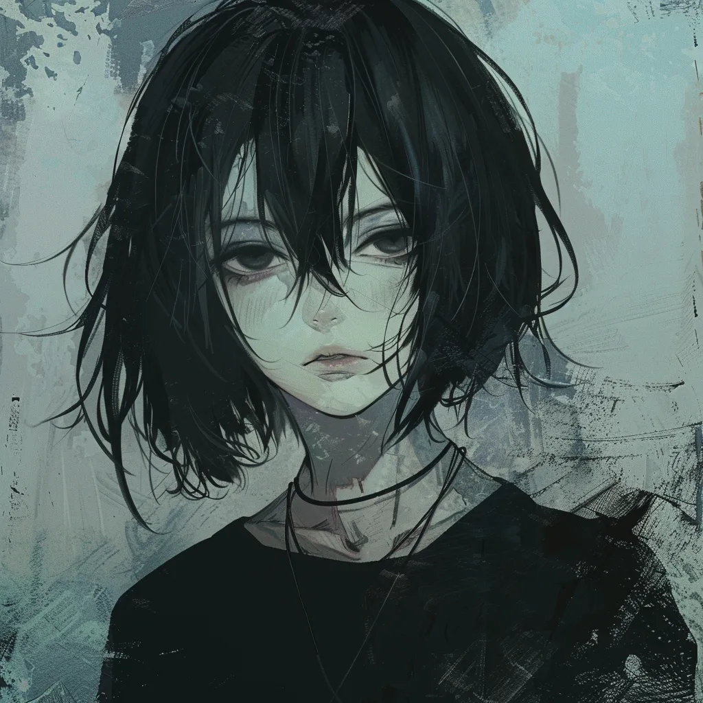 grunge anime pfp