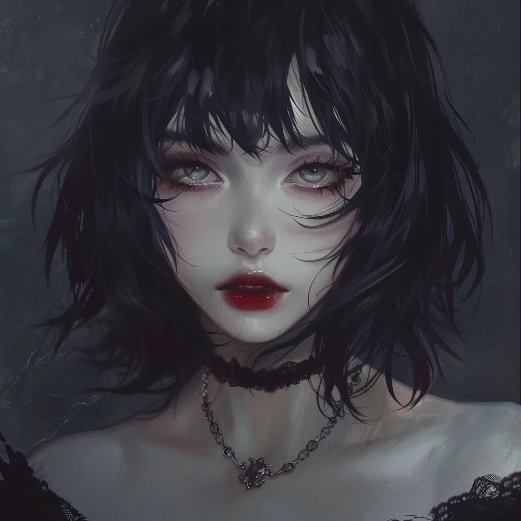 pinterest anime dark pfp