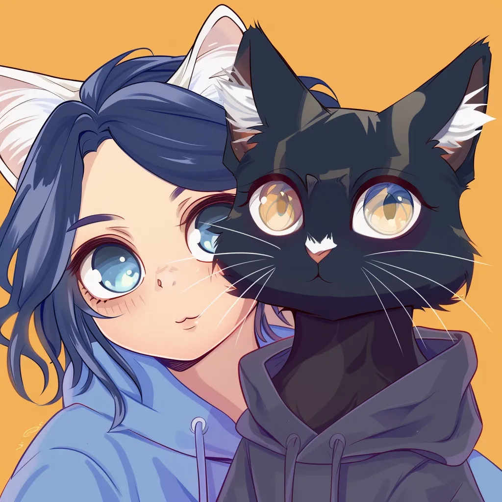 matching pfp for friends cats