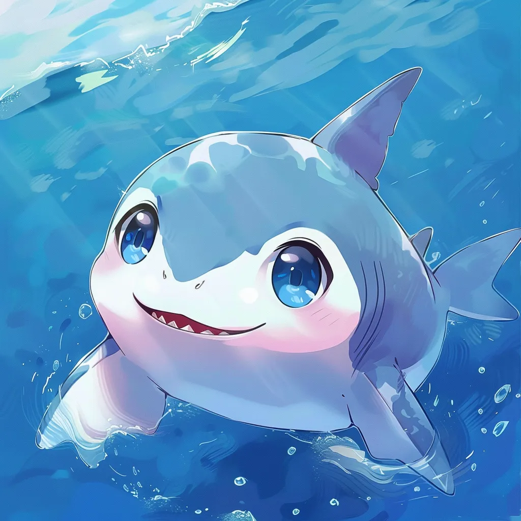 cute shark pfps