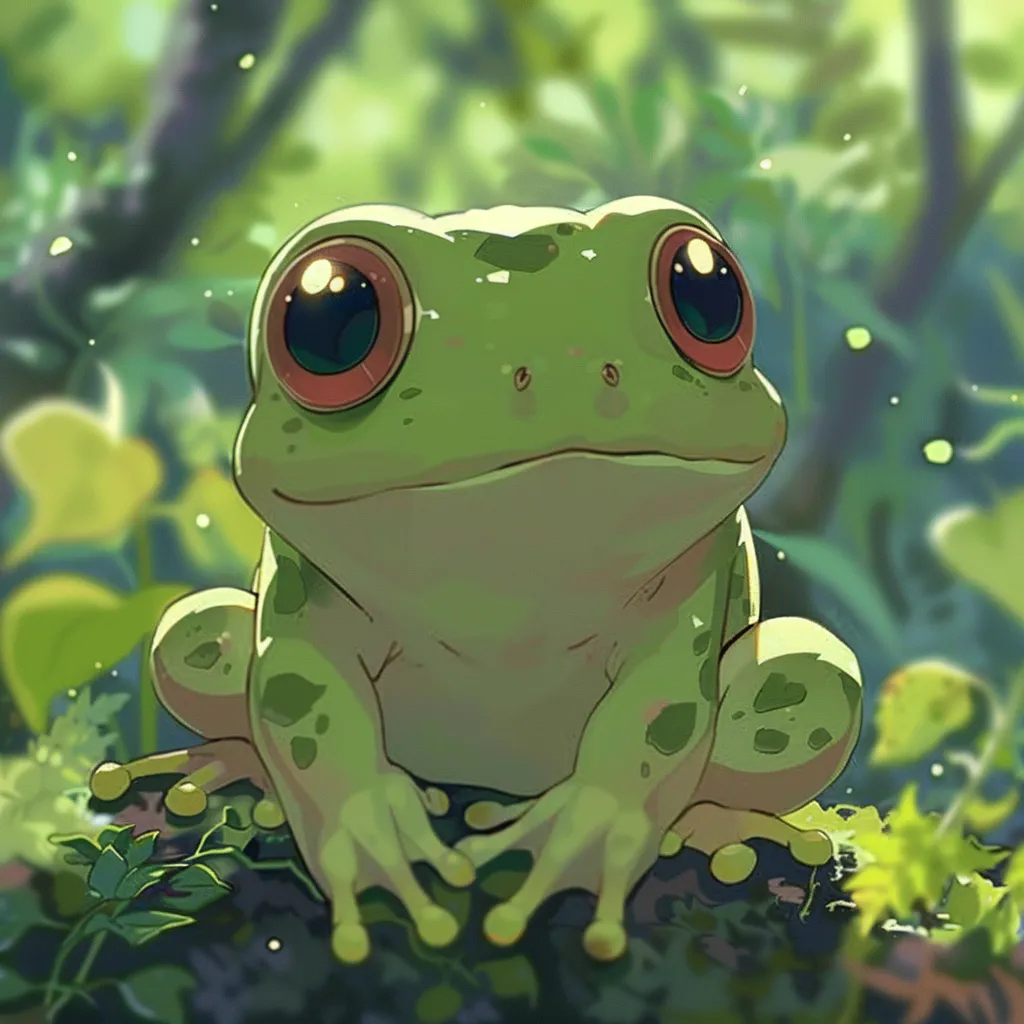 cute frog pfp 