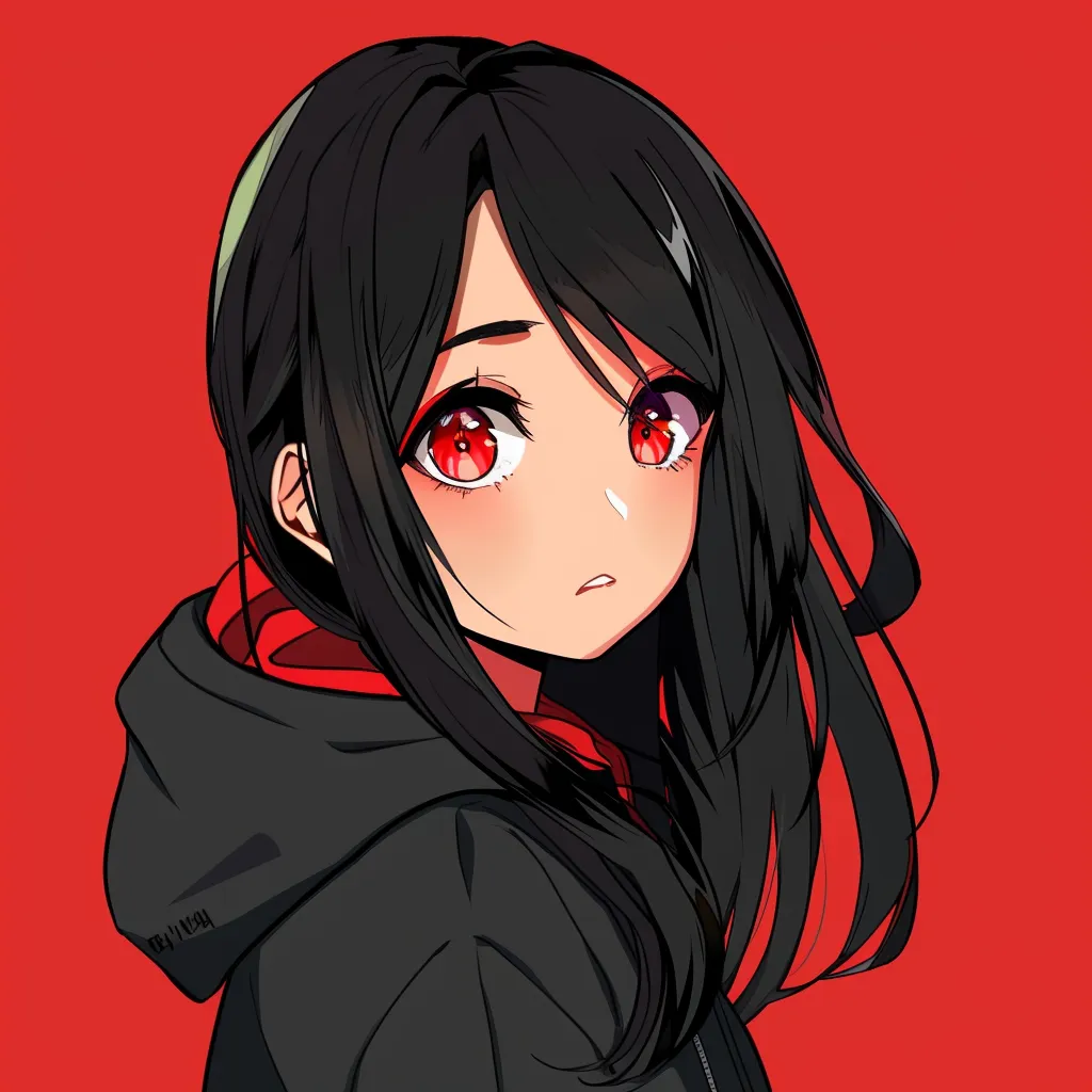 anime pfp for youtube nico, hoodie, kuromi, nezuko, kaguya