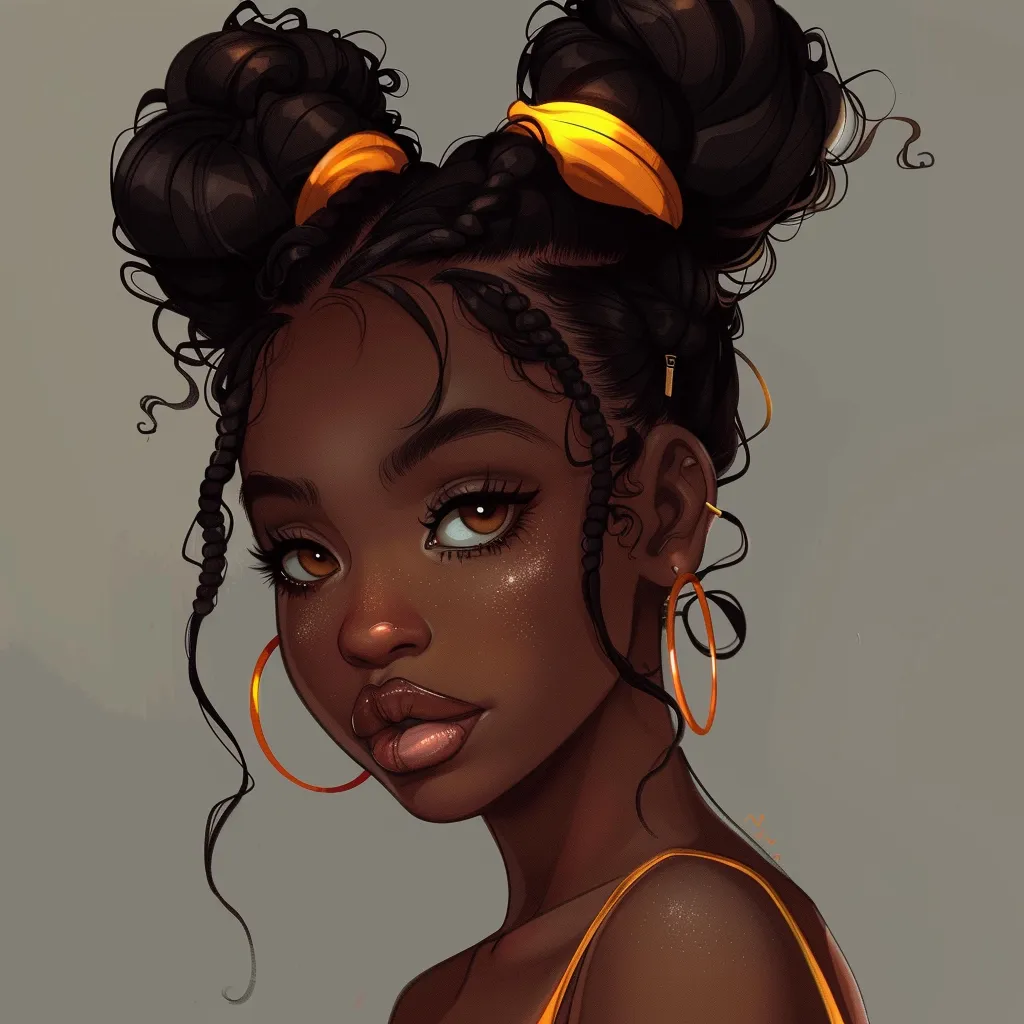 pfp anime black girl pfps