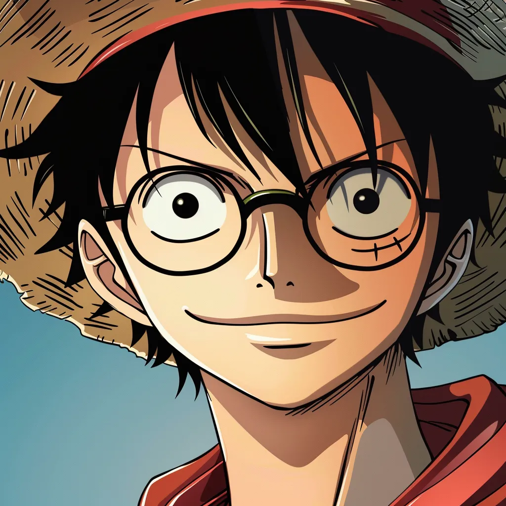 pfp one piece luffy, inosuke, rengoku, tanjiro, champloo