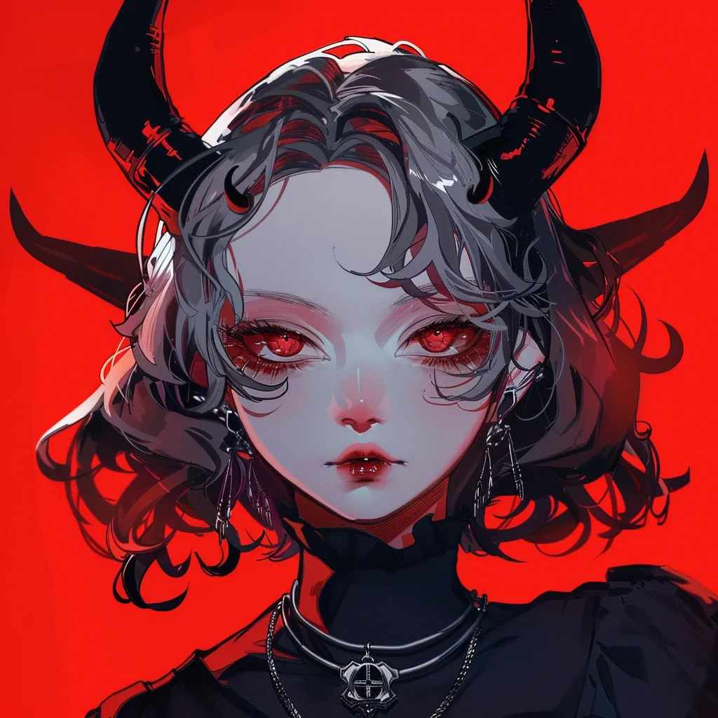 demon mode anime pfp