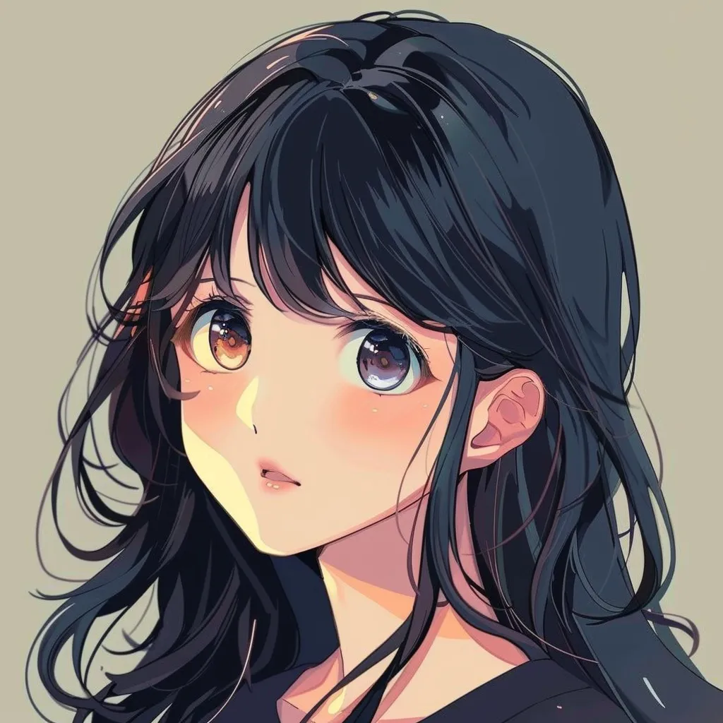 weirdcore anime pfp komi, nico, yoimiya, megumi, unknown