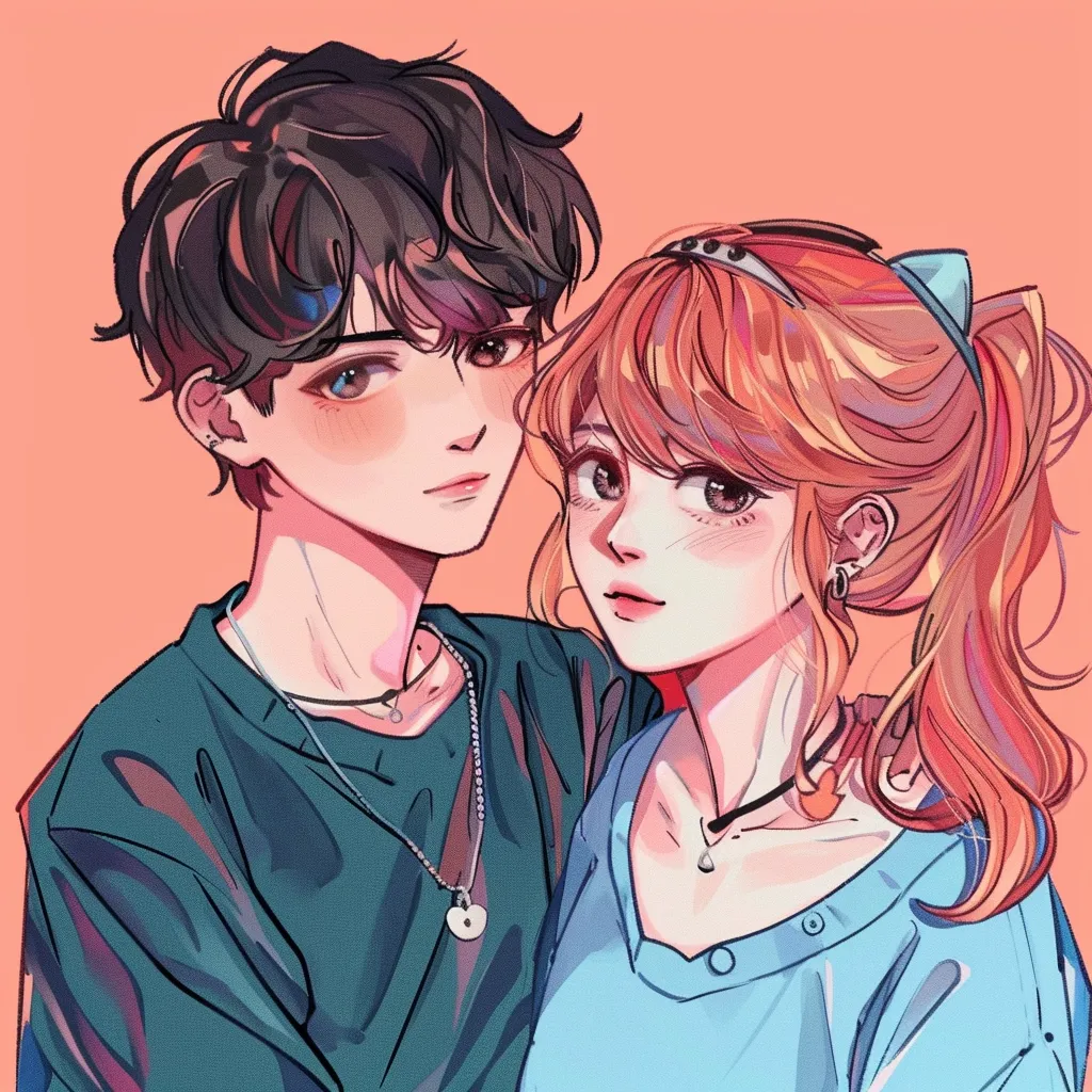 anime matching pfp boy x girl