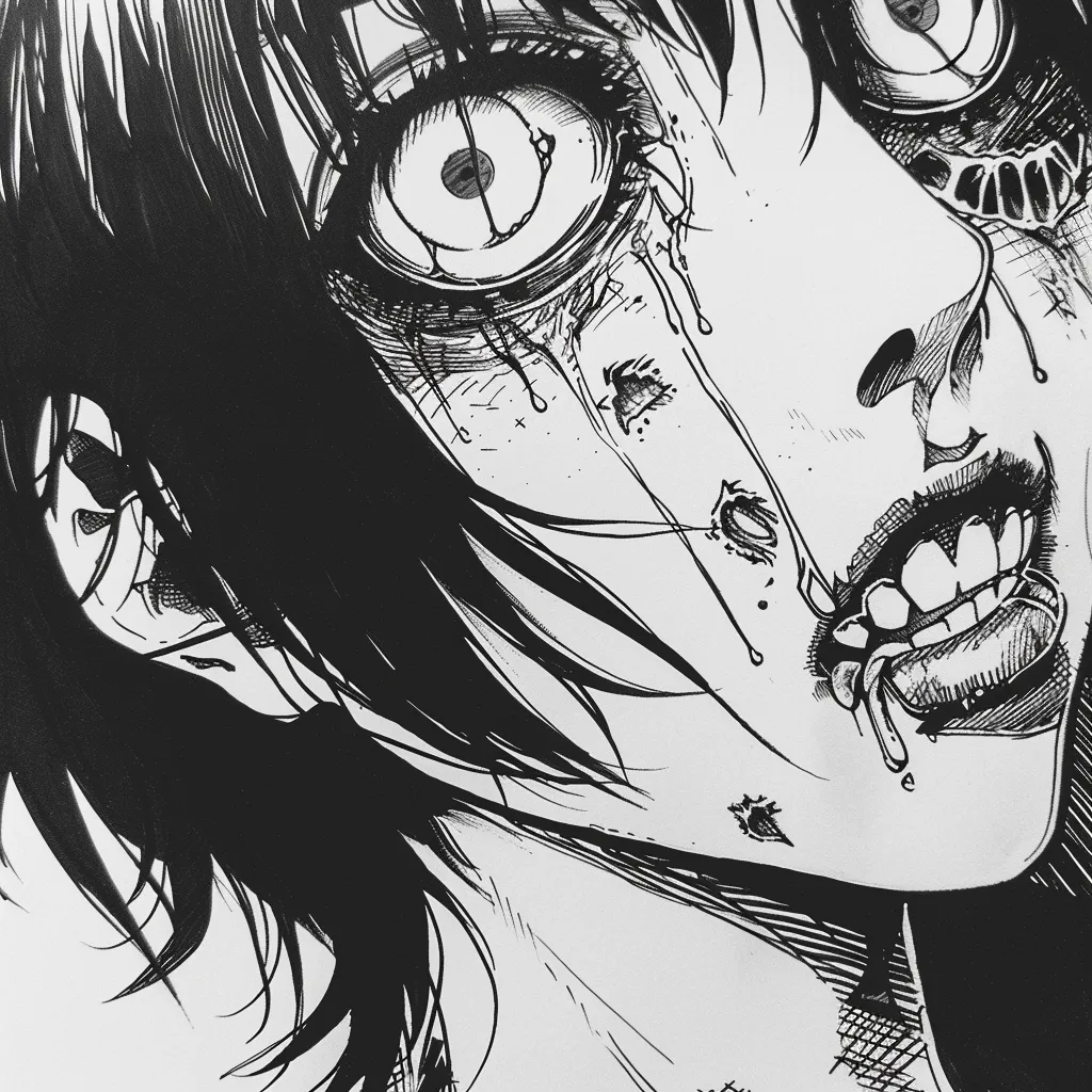 horror anime pfp junji, eren, berserk, levi, yandere