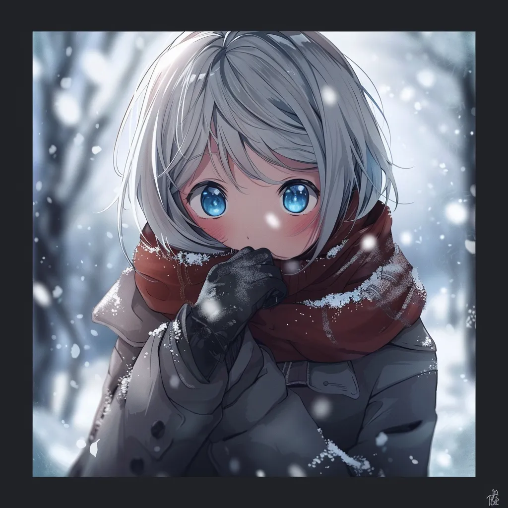 winter anime pfp winter, cold, cutecore, zenitsu, nene