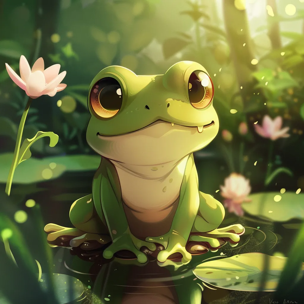 cute frog pfp real