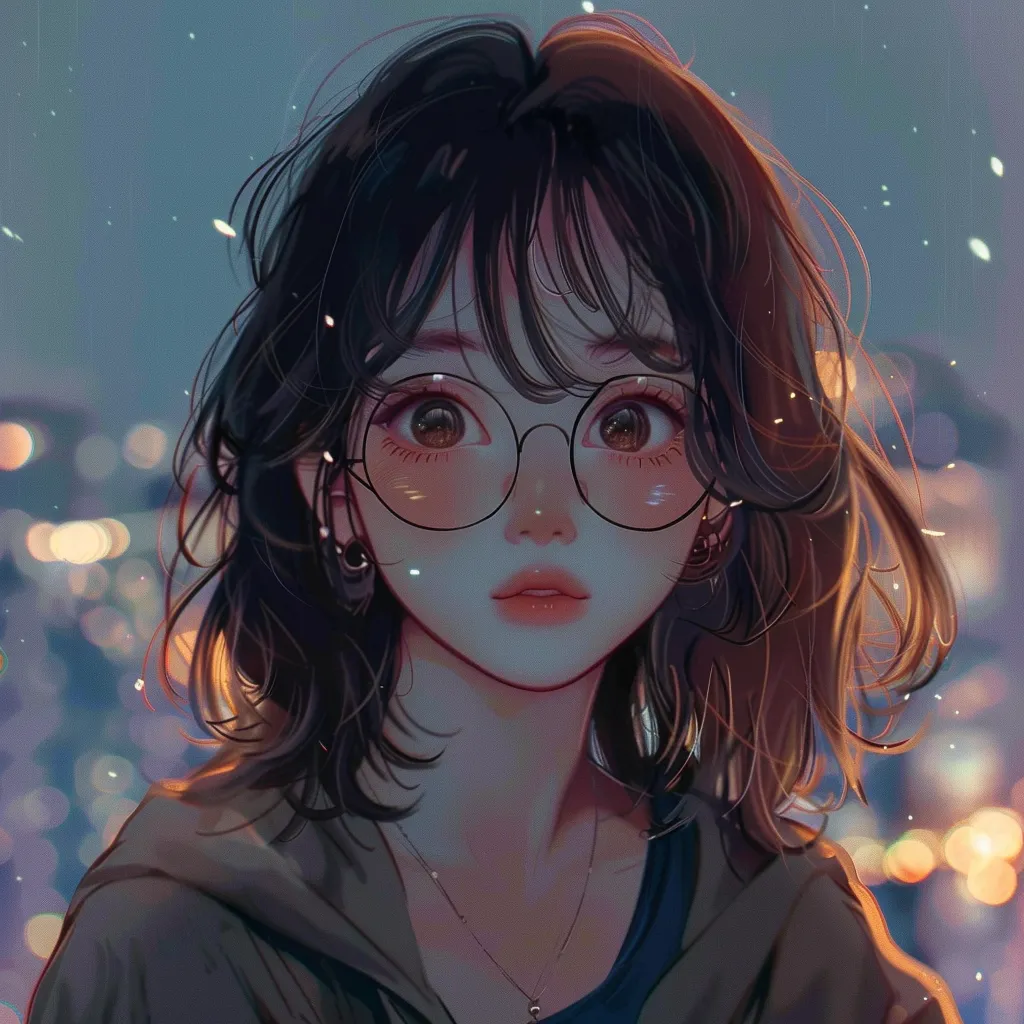 cute anime girl pfp y2k