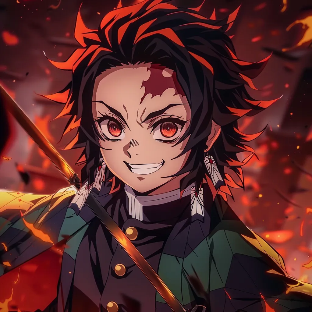 funny anime pfp demon slayer