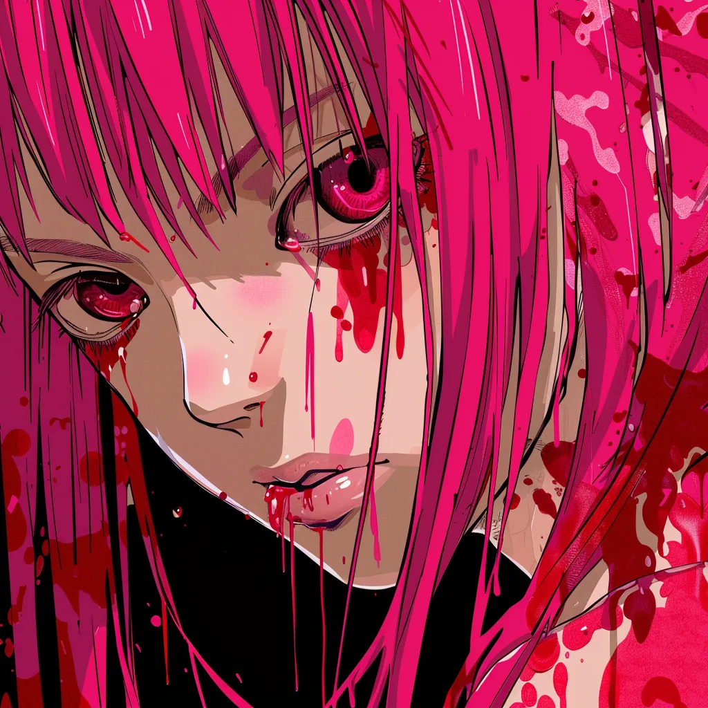 bleeding anime pfp