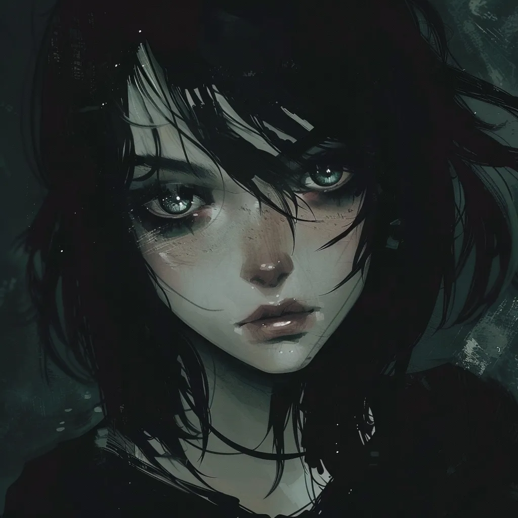 dark anime pfp pinterest