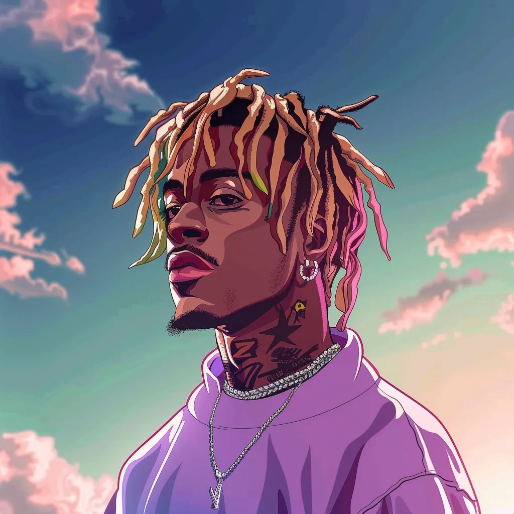 is juice wrld dead at 21 anime